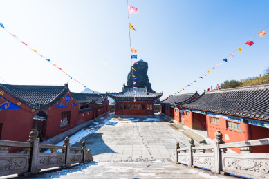 贵州铜仁梵净山承恩寺