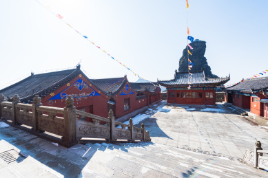 贵州铜仁梵净山承恩寺