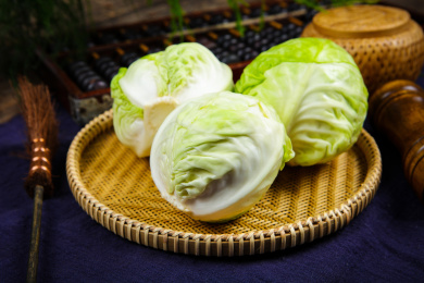 有机蔬菜新鲜绿甘蓝圆白菜