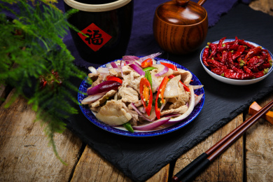 家常菜洋葱炒肉片
