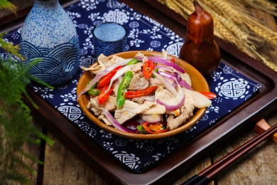 家常菜洋葱炒肉片
