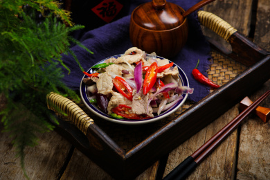 家常菜洋葱炒肉片