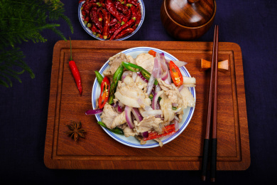 家常菜洋葱炒肉片
