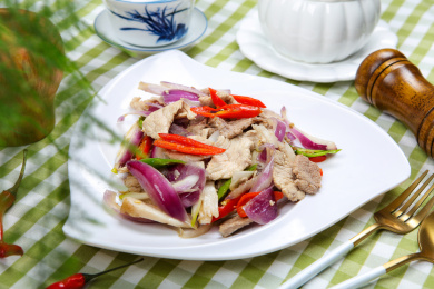 家常菜洋葱炒肉片