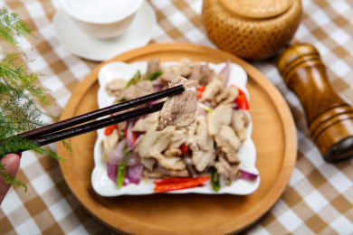 家常菜洋葱炒肉片