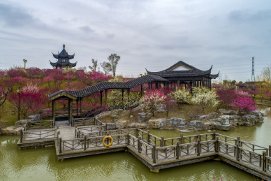 江苏省盐城市大丰梅花湾景区