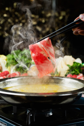 涮牛肉火锅