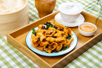 香脆美味的香炸大肠