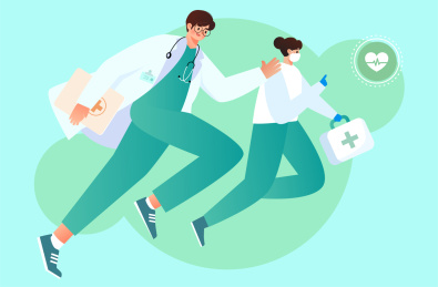 医疗健康插画