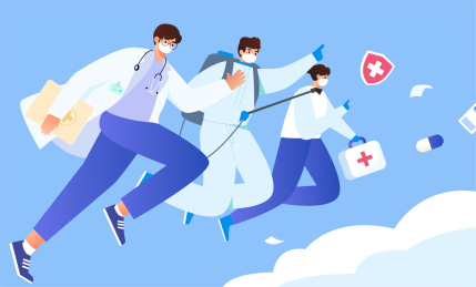 防疫健康插画