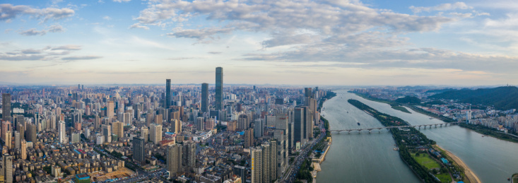 长沙湘江全景