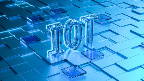 科技概念iot物联网3d海报