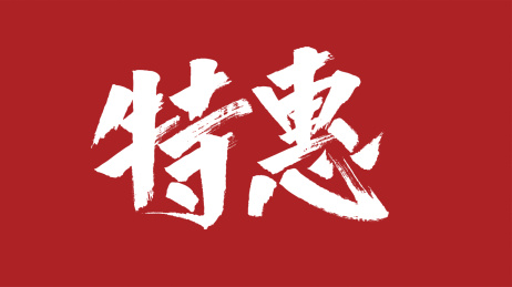 中国风书法汉字字体设计特惠