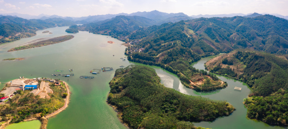 中国广西贺州贺江合面狮水库