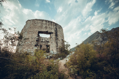 北京门头沟落坡岭炮楼