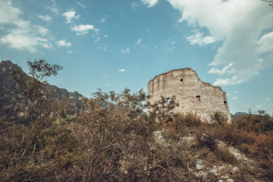 北京门头沟落坡岭炮楼