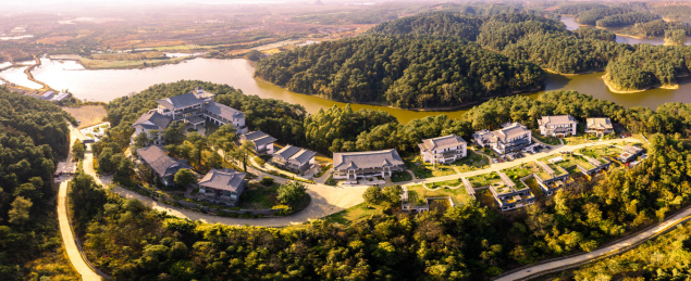 中国广西南宁武鸣那油水库名都山庄