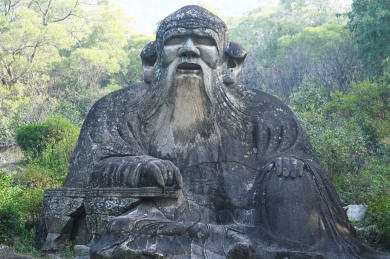 福建泉州清源山老子天下第一道教著名石像