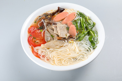 重庆小吃 三鲜米线