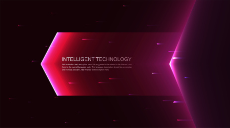 科技信息时尚背景几何渐变矢量图