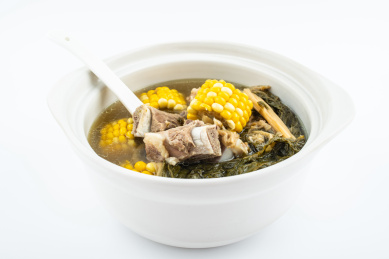 广东老火靓汤玉米菜干猪骨汤