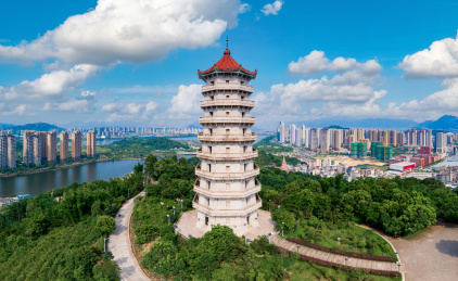 中国福建省宁德市塔山公园