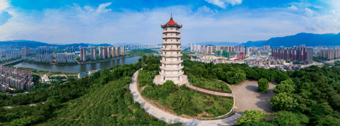 中国福建省宁德市塔山公园