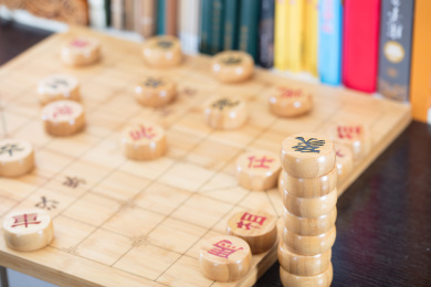 中国传统的博弈游戏象棋