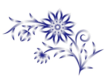 手绘花朵