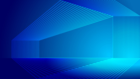 线条构建延伸空间科技感空间感矢量背景