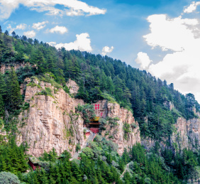 中国山西大同北岳恒山