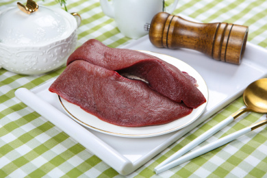 新鲜猪内脏食材猪横脷