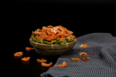 烹饪使用的海鲜食材