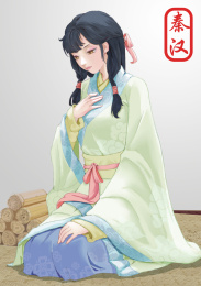 秦汉汉服小姐姐