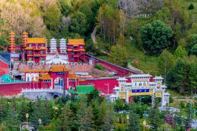 中国山西忻州五台山善财洞