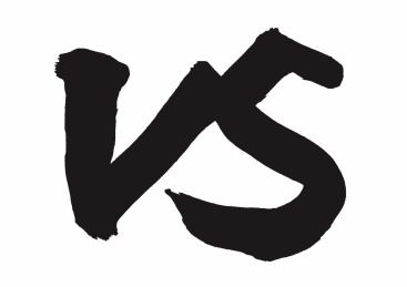 VS英文毛笔字手写矢量字形