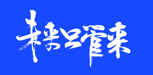 手写汉字书法字体未来只管来