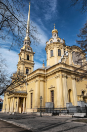 俄罗斯圣彼得堡保罗要塞大教堂