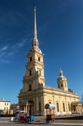 俄罗斯圣彼得堡保罗要塞大教堂