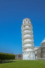 欧洲意大利著名古建筑比萨斜塔