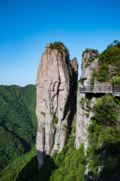 中国浙江台州神仙居山峰