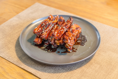 淮扬菜红烧仔排