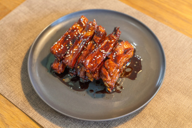 淮扬菜红烧仔排