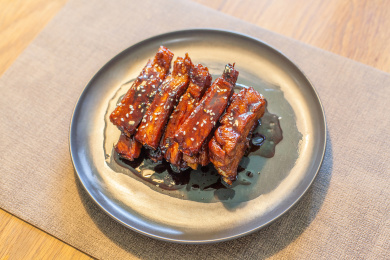 淮扬菜红烧仔排