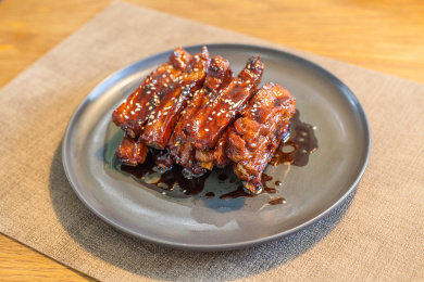 淮扬菜红烧仔排