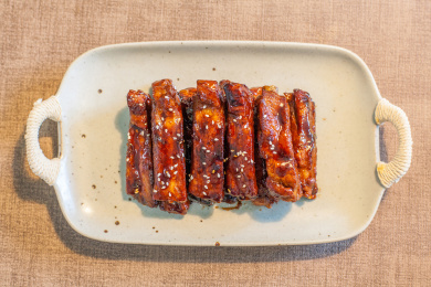 淮扬菜红烧仔排