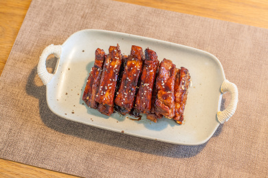 淮扬菜红烧仔排