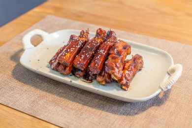 淮扬菜红烧仔排