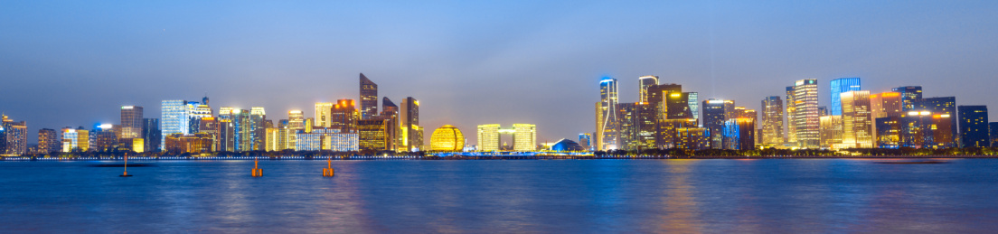 中国浙江省杭州市钱江新城