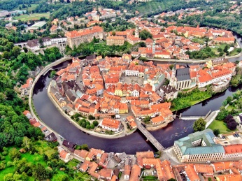 捷克克鲁姆洛夫小镇，CK小镇